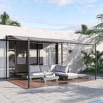 Gazebo Backyard Pool Garden Pergola Canopy Sun Shade Top | Large