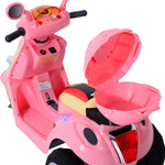 Electric Ride On Toy Car Kids Motorbike Children Battery Tricycle 6v | Pink