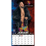 WWE Superstars 2026 Square Calendar Official Product