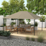 3 X 4m Gazebo Replacement Canopy Cover Gazebo Replacement | Khaki