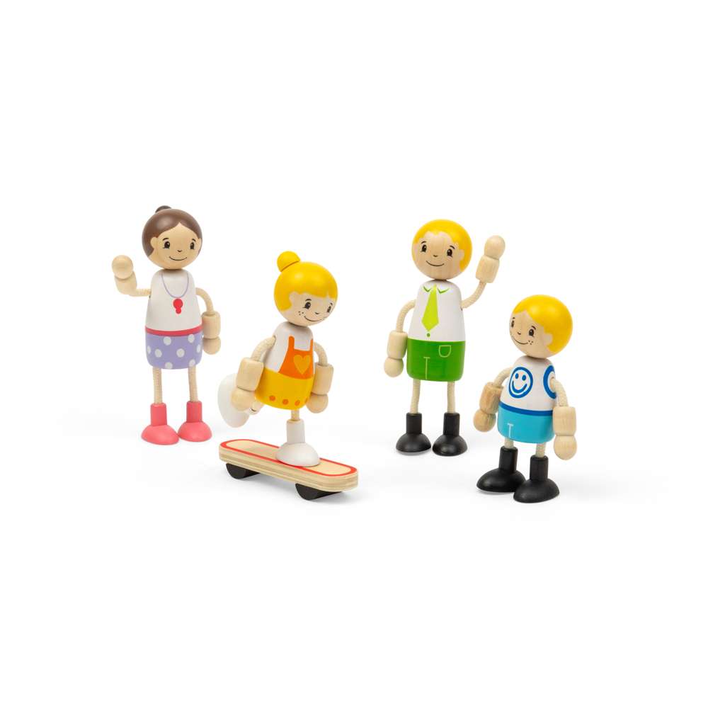 Tidlo White Family Dolls