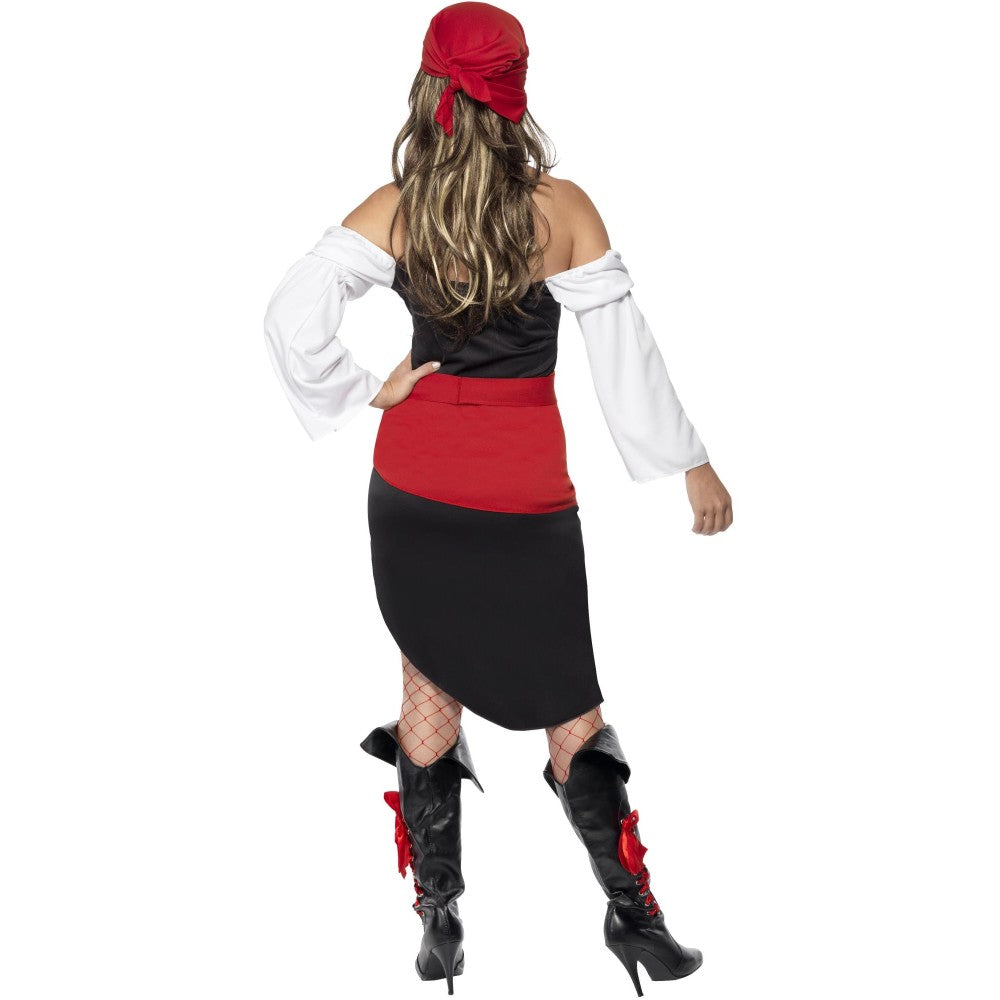 Sassy Pirate Wench Costume | Small