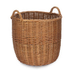 Light Steamed Wicker Storage Bin | Small | Brown