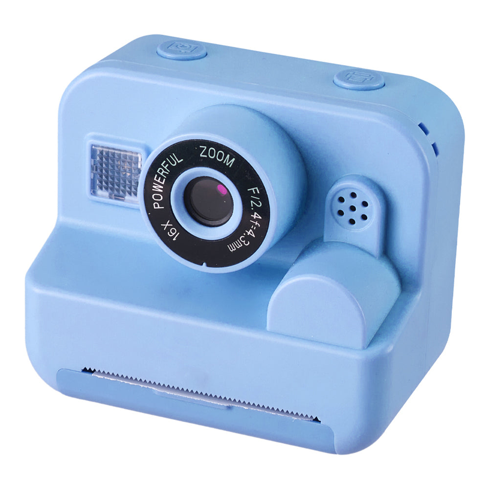 Kids Camera Instant Print With 32gb Card And 3 Rolls Photo Paper