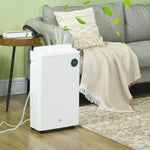 16l Per Day Quiet Air Dehumidifier With Purifier Uvc Timer | One Size | White