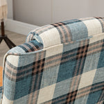Swivel Armchair With Footstool And Adjustable Backrest | One Size | Multi Colour
