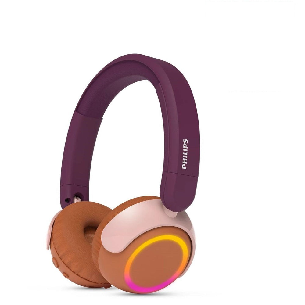 Tak4200 Kids' Wireless On-ear Bluetooth Headphones | Magenta
