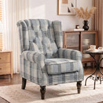 Accent Chair Wingback Armchair Retro Tufted | Multi Colour