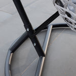 Oakley Swing Egg Pod Chair | One Size | Light Grey