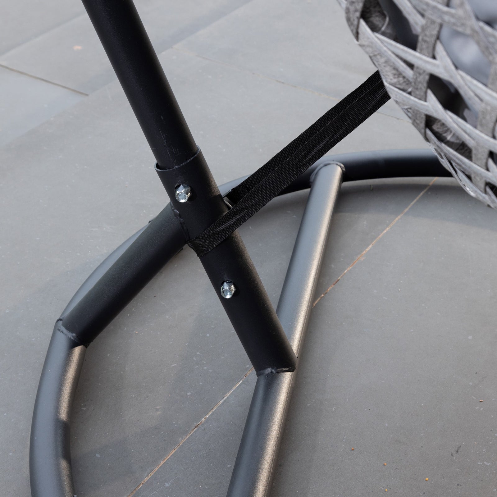 Oakley Swing Egg Pod Chair | One Size | Light Grey