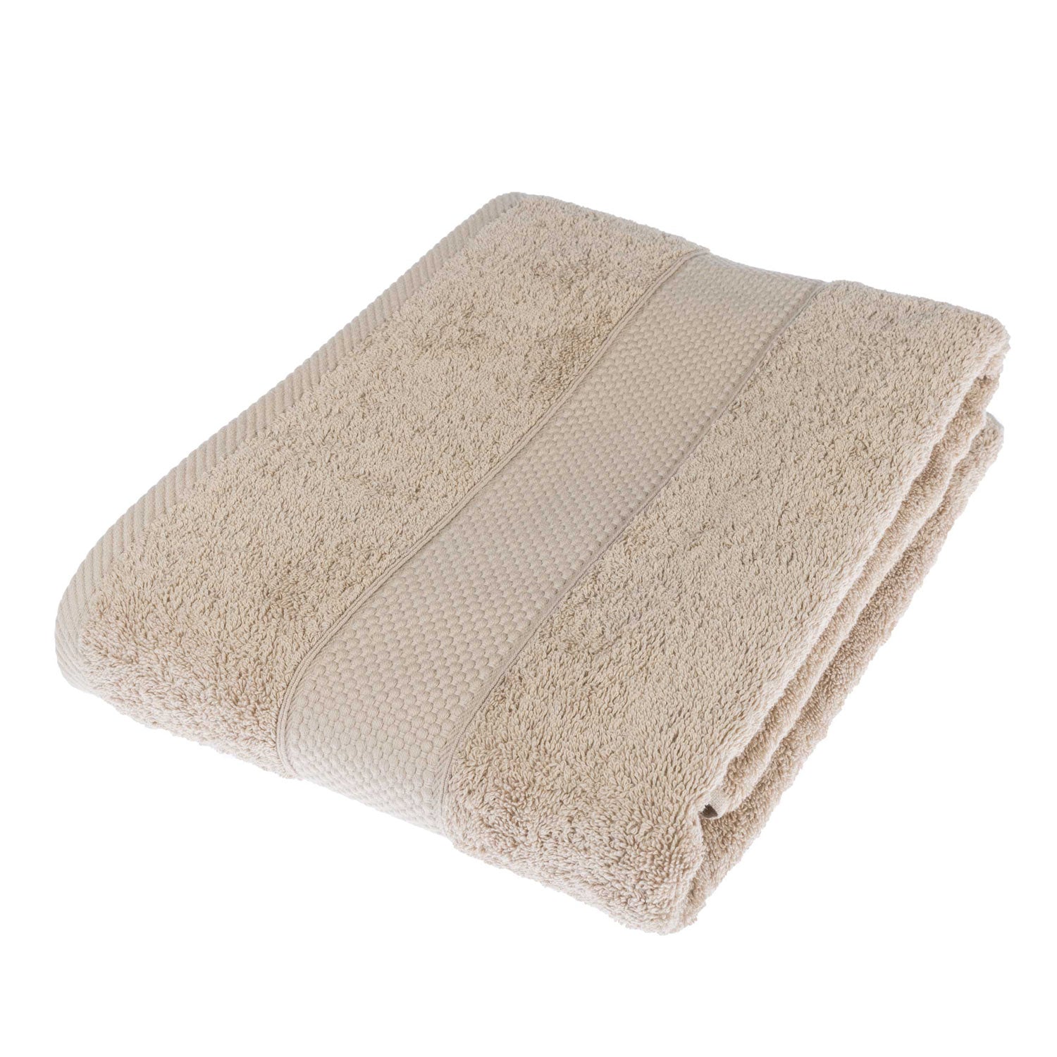 Turkish Cotton 500gsm Towel | Bath Sheet | Stone