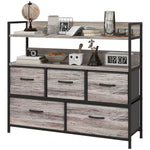 Bedroom Chest Of Drawers 4/5/6/7 Drawer Dresser W/ Shelf | Medium