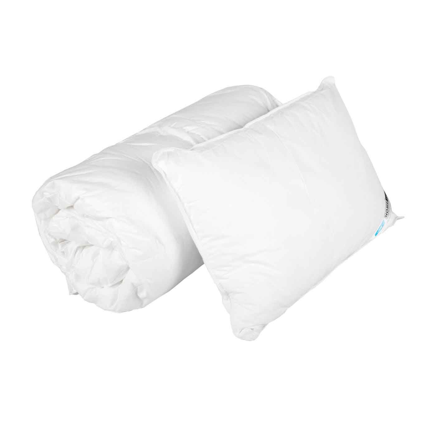 Kids 4.5 Tog Goose Feather Duvet & Pillow Set