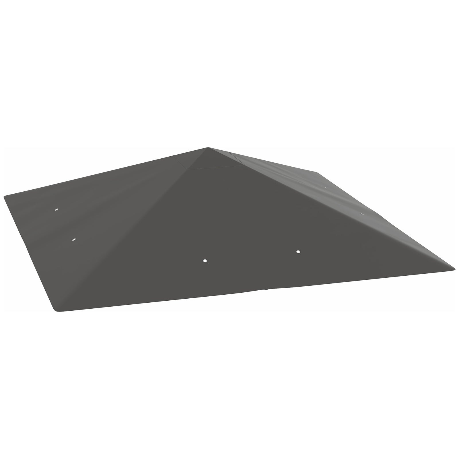 3x3m Gazebo Canopy Replacement Cover With Drain Holes Upf30+