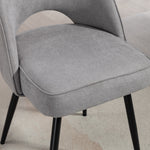 Ashley Fabric Dining Chairs - Set Of 2 | Grey