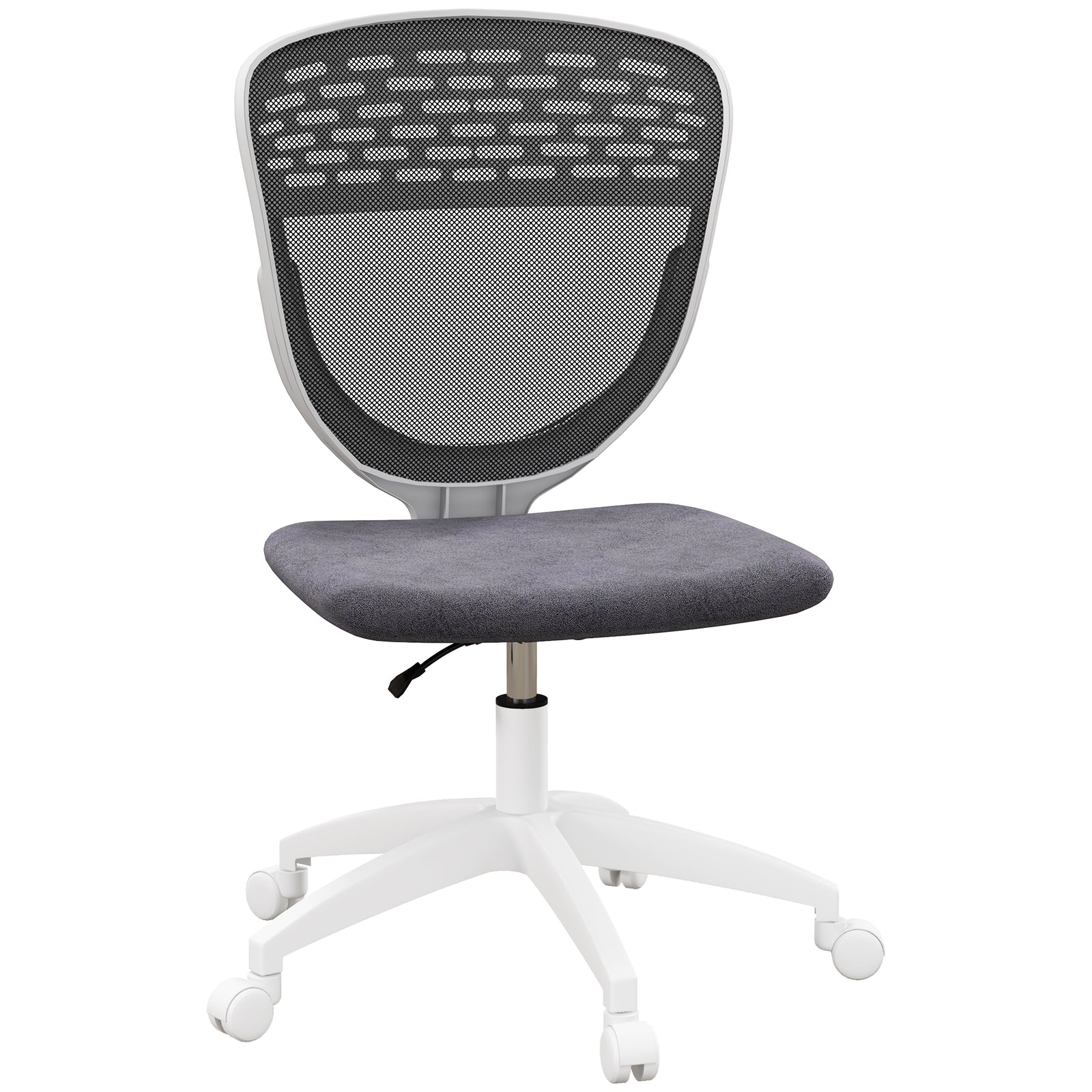 Armless Adjustable Office Chair