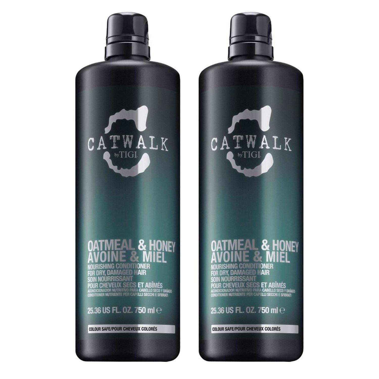 Oatmeal & Honey Nourish Conditioner For Damaged Hair 750ml, 2pk