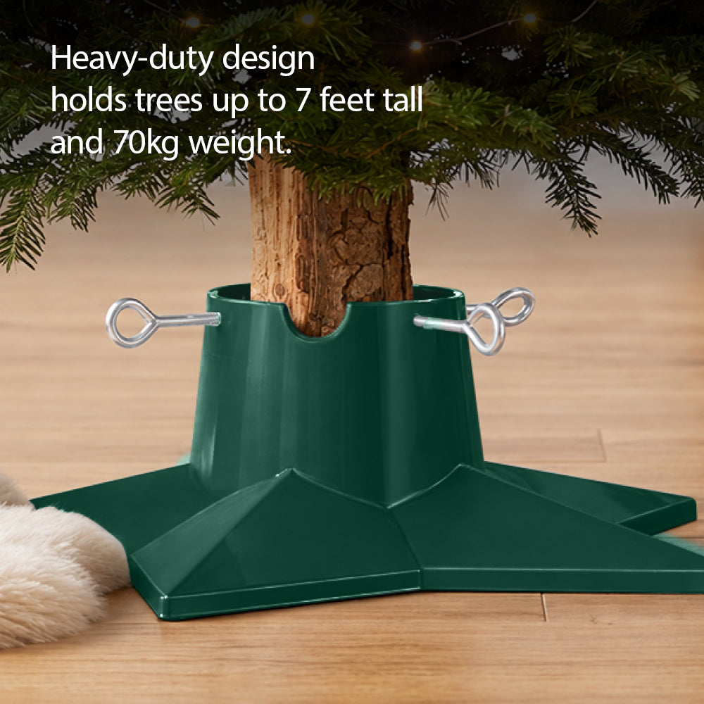 Premium Christmas Tree Stand With 1l Water Reservoir | Green