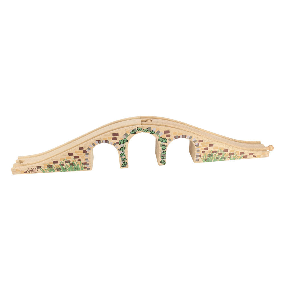 Three Arch Bridge for Wooden Train Sets