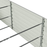 Rectangular Raised Garden Bed – Durable Steel Planter With Safe Edges, 240cm W X 120cm D X 60cm H, Spacious Vegetable Growing Area