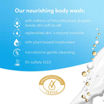 Advanced Care Body Wash Gentle Scrub 24h Renewing Micromoisture 225ml, 3pk