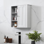 Modern Wall Mounted Bathroom Cabinet With Adjustable Shelves