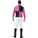Jockey Costume, Black & Pink | Medium