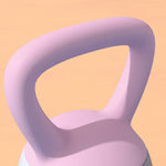 Soft Kettlebell, With Non-slip Handle,for Home Gym Strength | 10kg | Lilac