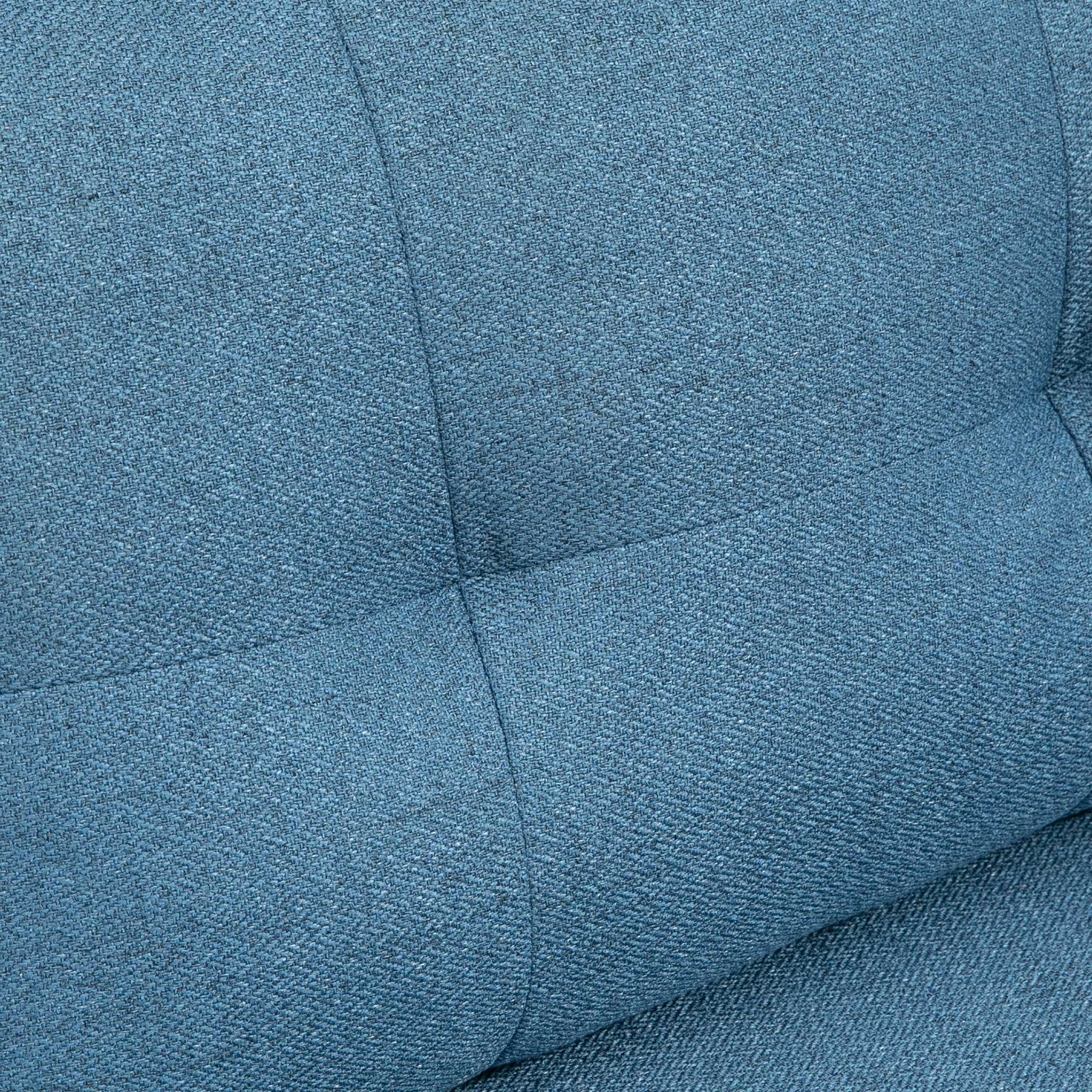Modern Upholstered Two Seater Sofa For Bedroom | One Size | Blue