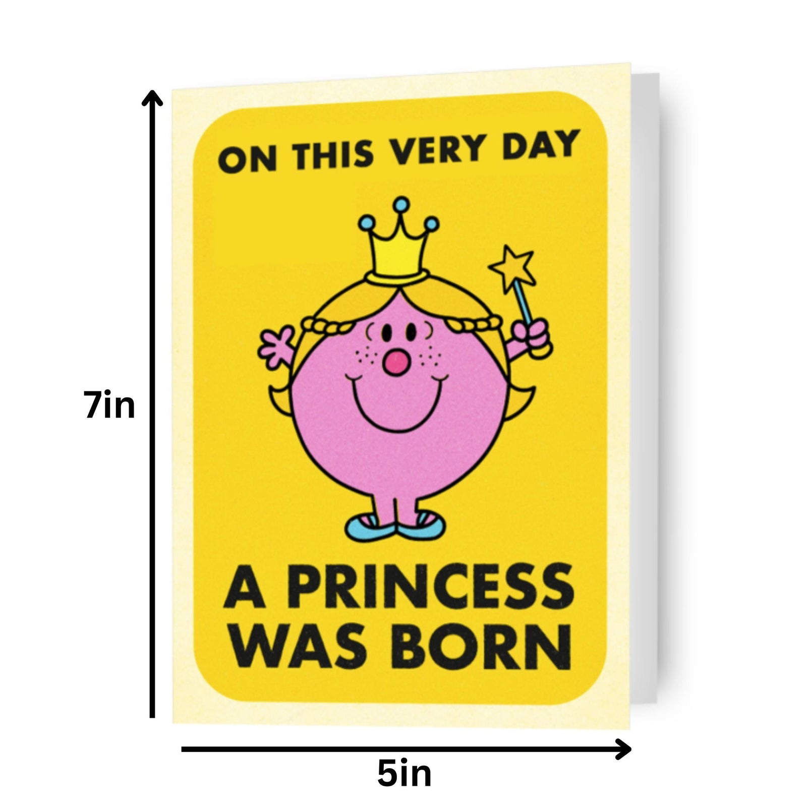 Princess Birthday Card Official Product