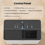 Comfee Smart 30l/day Dehumidifier With Wi-fi Control, 3.2l Tank & Auto Humidity Adjustment – Quiet, And Laundry Drying Mode Ideal For Large Room