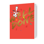 Peanuts Snoopy Well Done Card Official Product