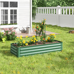 Galvanized Steel Raised Garden Bed