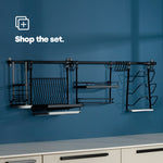 5pc Hanging 's' Hooks - Black