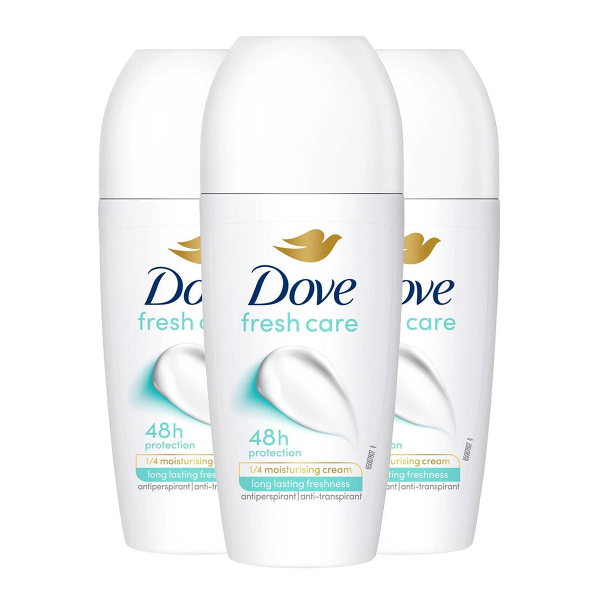 Fresh Roll On Antiperspirant 48h Of Sweat & Odour Protection, 3x50ml