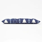 Christmas Seat Pad With Straps 100% Cotton 40 x 40cm | 40cm x 40cm | Blue