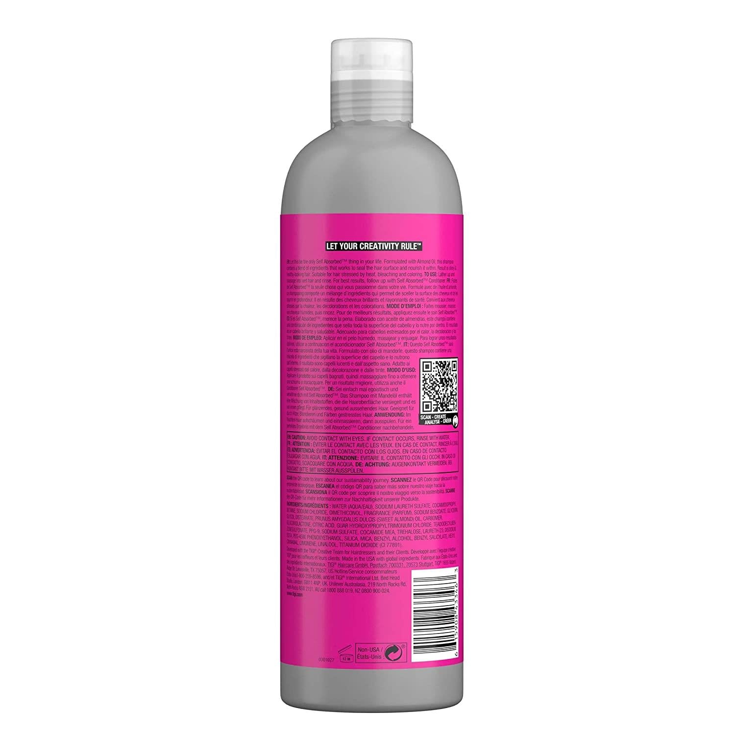 Self Absorbed Nourishing Conditioner For Stressed Hair 750ml