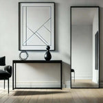 Takara - Black Metal Rectangle Mirror | 150cm x 60cm