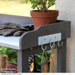 3-tier Wooden Potting Table Grey