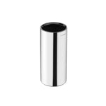 Free Standing Brush Holder Glossy Stainless Steel Logic