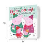 Peppa Pig Grandparents Christmas Card Official Product