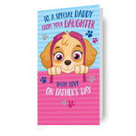 Paw Patrol Father's Day Card 'from Your Daughter' Official Product