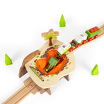 Wooden Lava Pit Bridge for Dinosaur Train Set