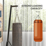 00bk Foldable Adjustable Punch Bag Stand | Black