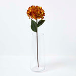 Artificial Orange Hydrangea Stem, 81 Cm