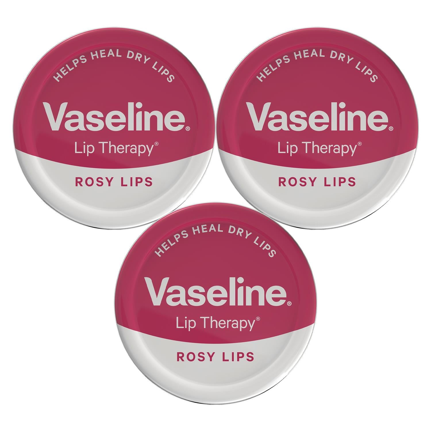 Lip Therapy Lip Care Rosy Tin, 3x20g