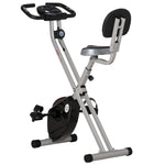 Magnetic Resistance Exercise Bike Foldable | Grey
