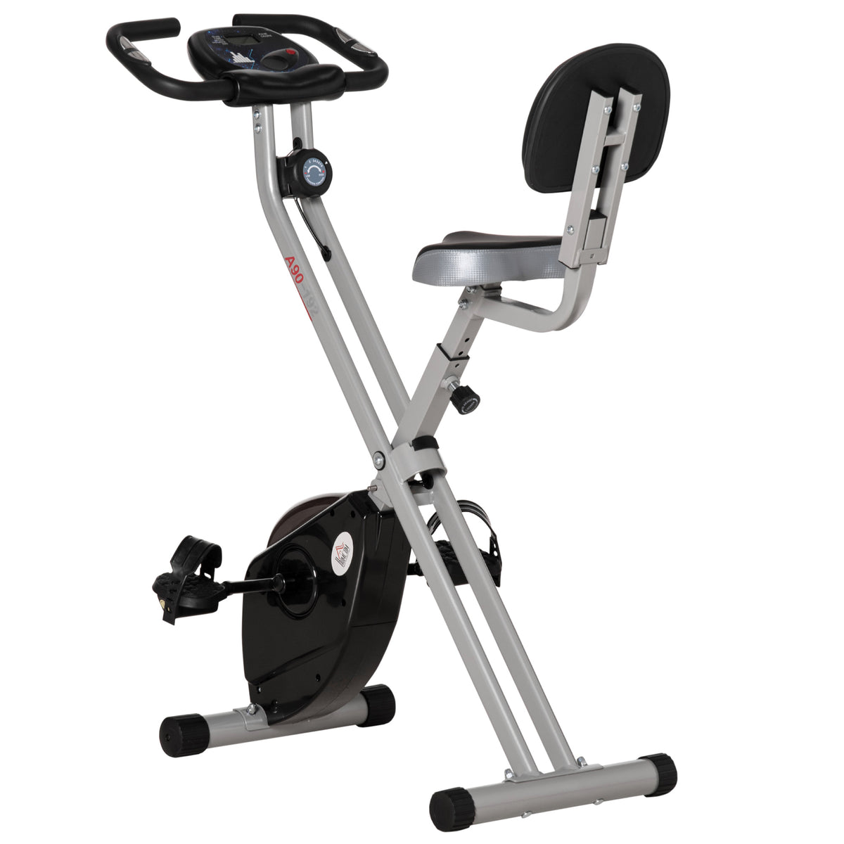 Magnetic Resistance Exercise Bike Foldable | Grey