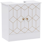 Bathroom Under Sink Cabinet For Basin With Or Without Pedestal White