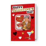 Only Fools And Horses Valentine's Day Card With Detachable Coaster Official Product